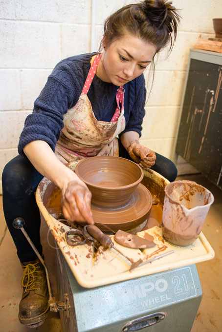 Hannah Staniforth at Manor Oaks Studios, Sheffield 2016